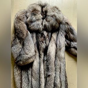 Silver Fox long coat